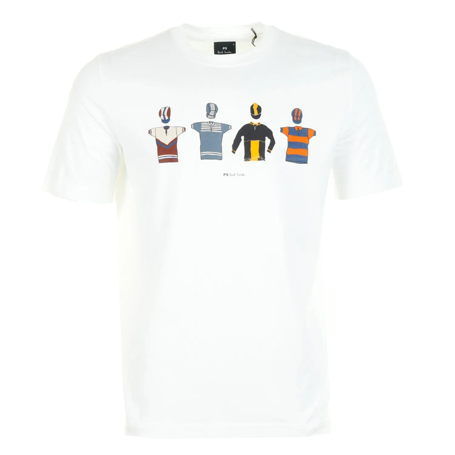 Regular Fit Cycle Jersey T Shirt White sold by RAGAZZI