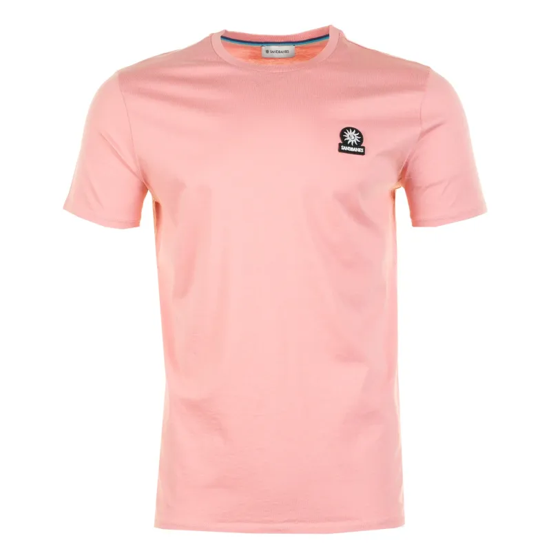 Badge Logo T Shirt Dusty Pink made by RAGAZZI