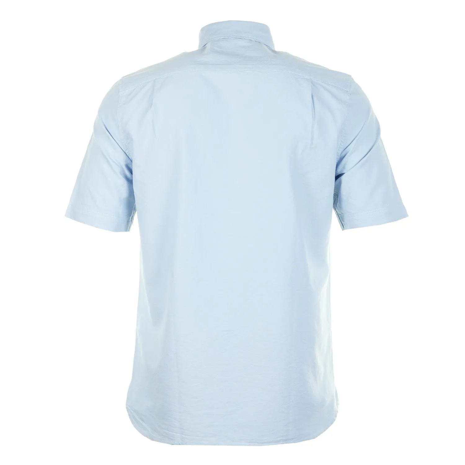 Short Sleeve Oxford Shirt Light Smoke / White sold by RAGAZZI product image thumbnail 2
