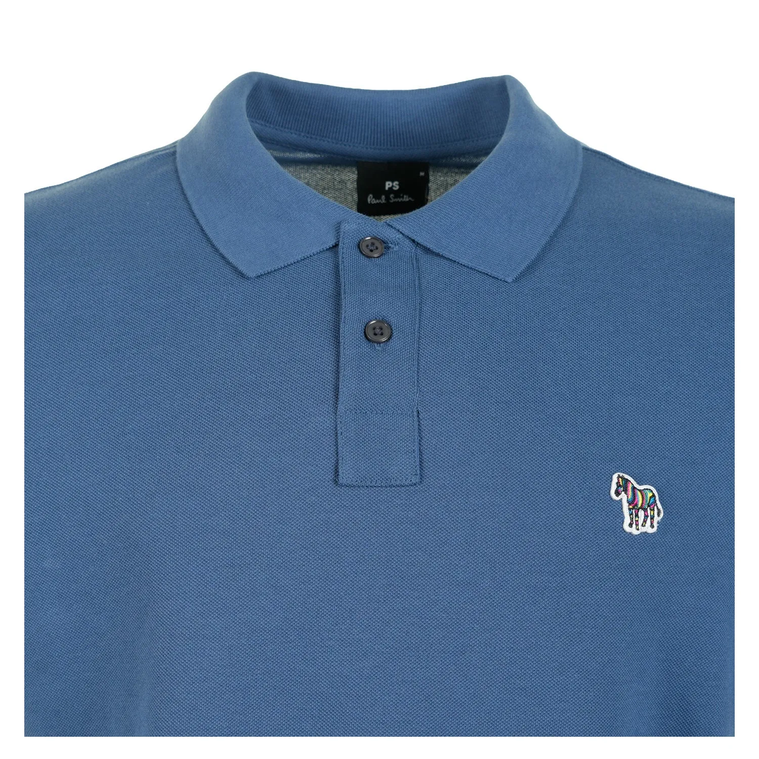 Regular Fit Short Sleeve Zebra Polo Shirt 46G Indigo sold by RAGAZZI product image thumbnail 3