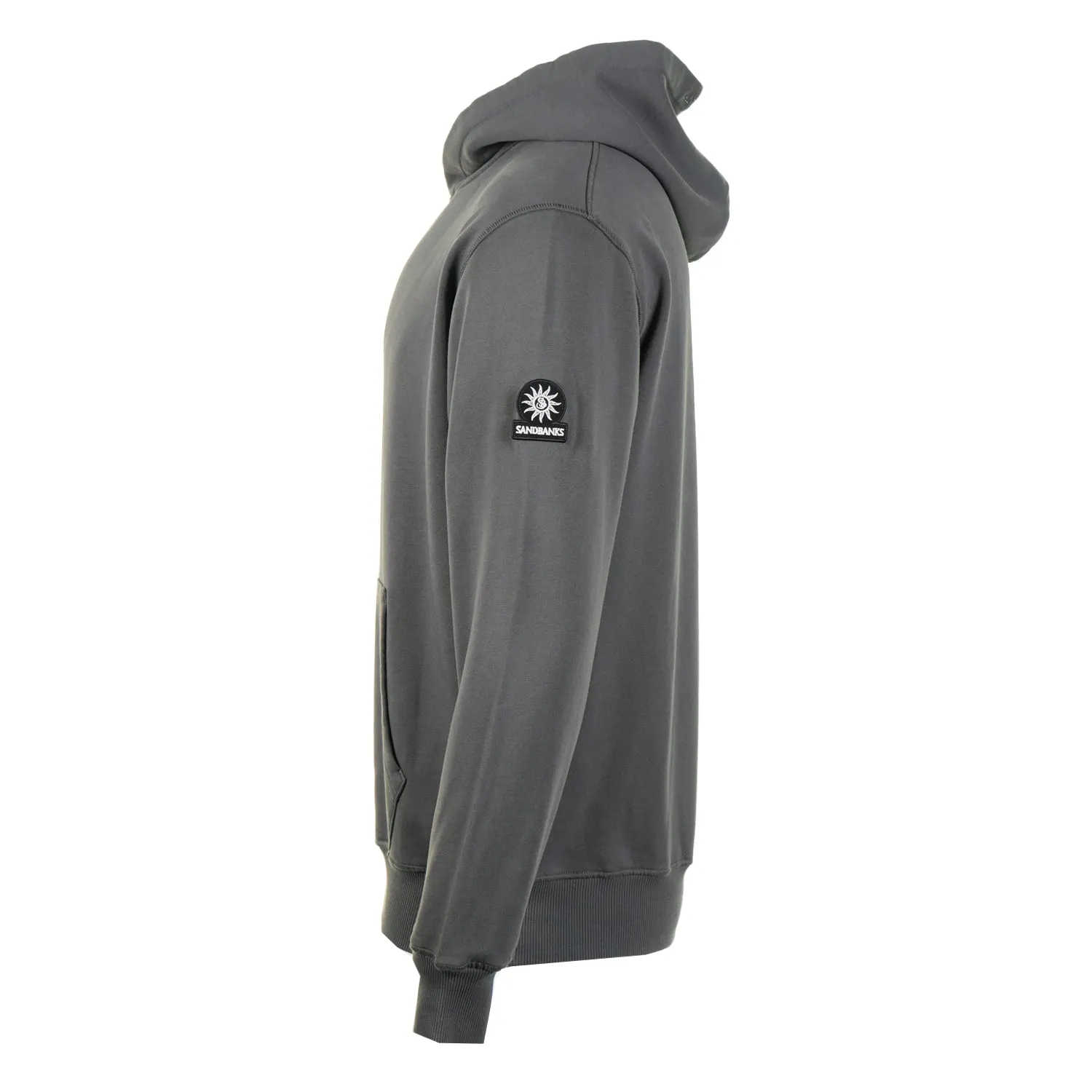 Badge Logo Hoodie Anthracite sold by RAGAZZI product image thumbnail 3