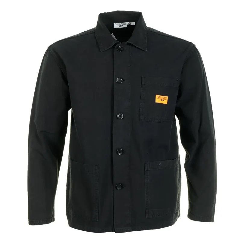 Classic Chore Shirt Black made by Service Works