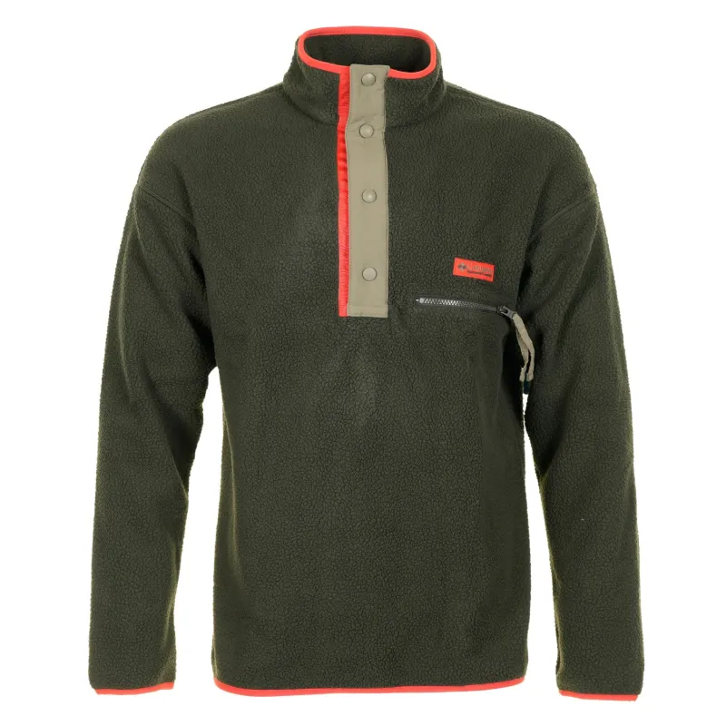 Helvetia 2 Half Snap Fleece Greenscape made by Columbia