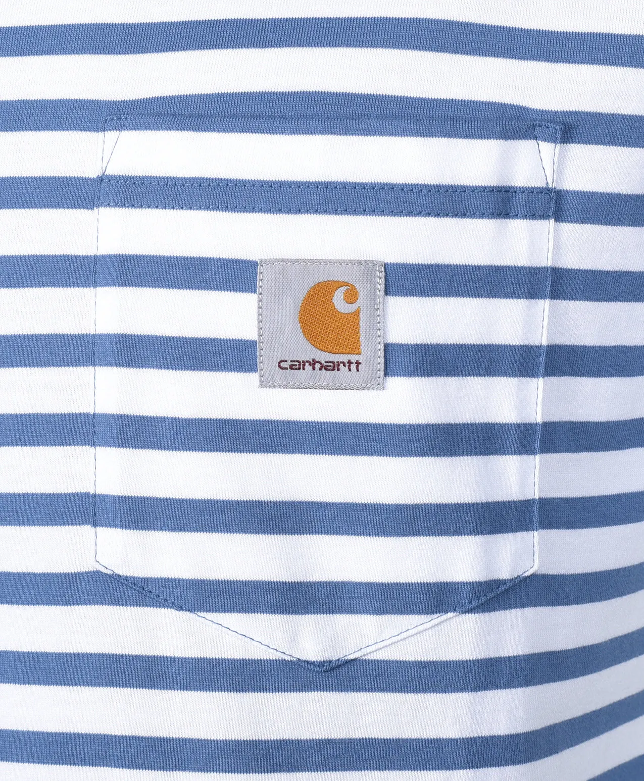 Seidler Pocket Stripe T Shirt Sorrent / White sold by RAGAZZI product image thumbnail 3