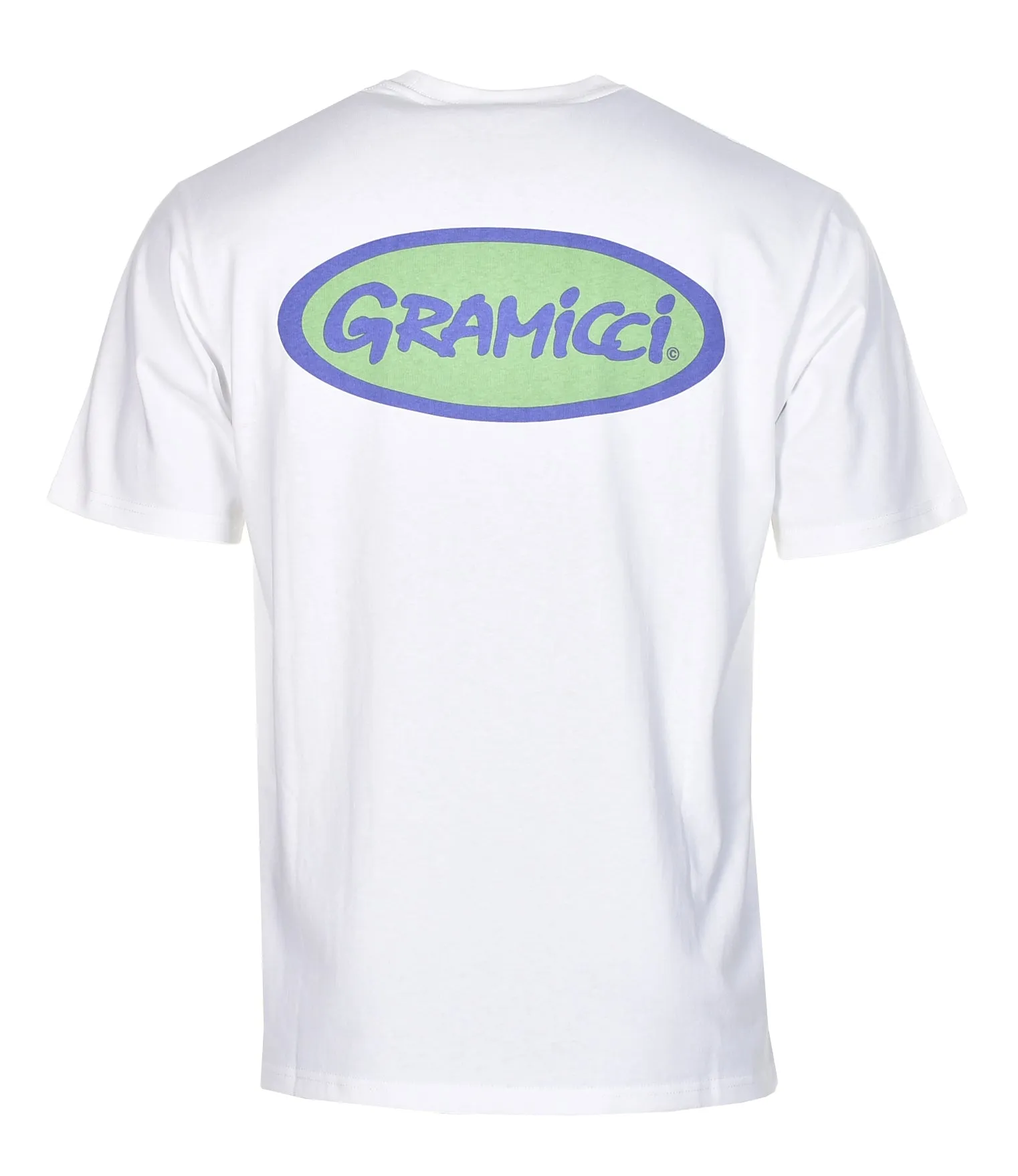 Oval Logo Tee Backprinted White sold by RAGAZZI product image thumbnail 2