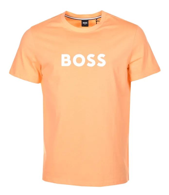 Bodywear Logo T Shirt Medium Orange made by Hugo Boss