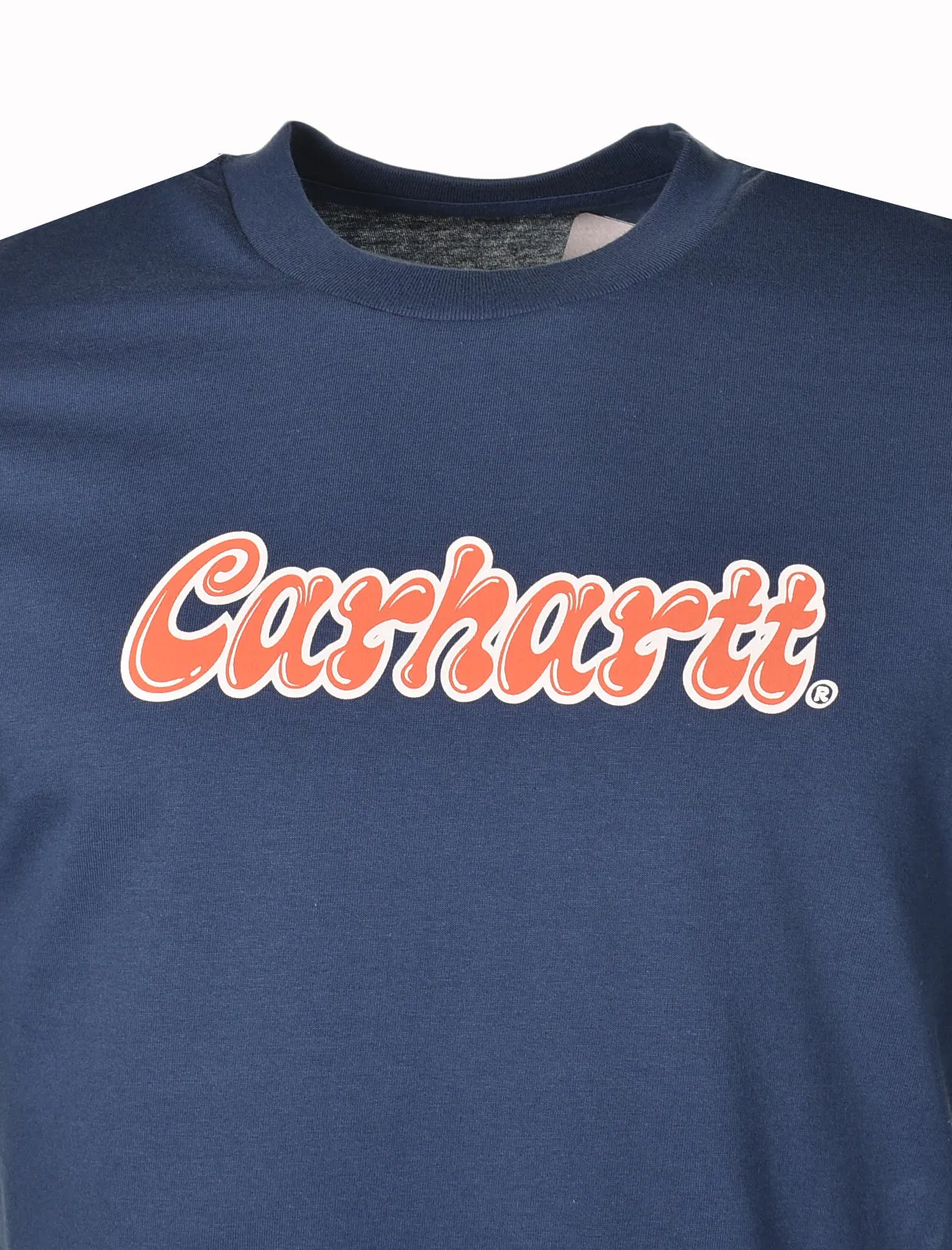 Short Sleeve Liquid Script T-Shirt Blue sold by RAGAZZI product image thumbnail 3