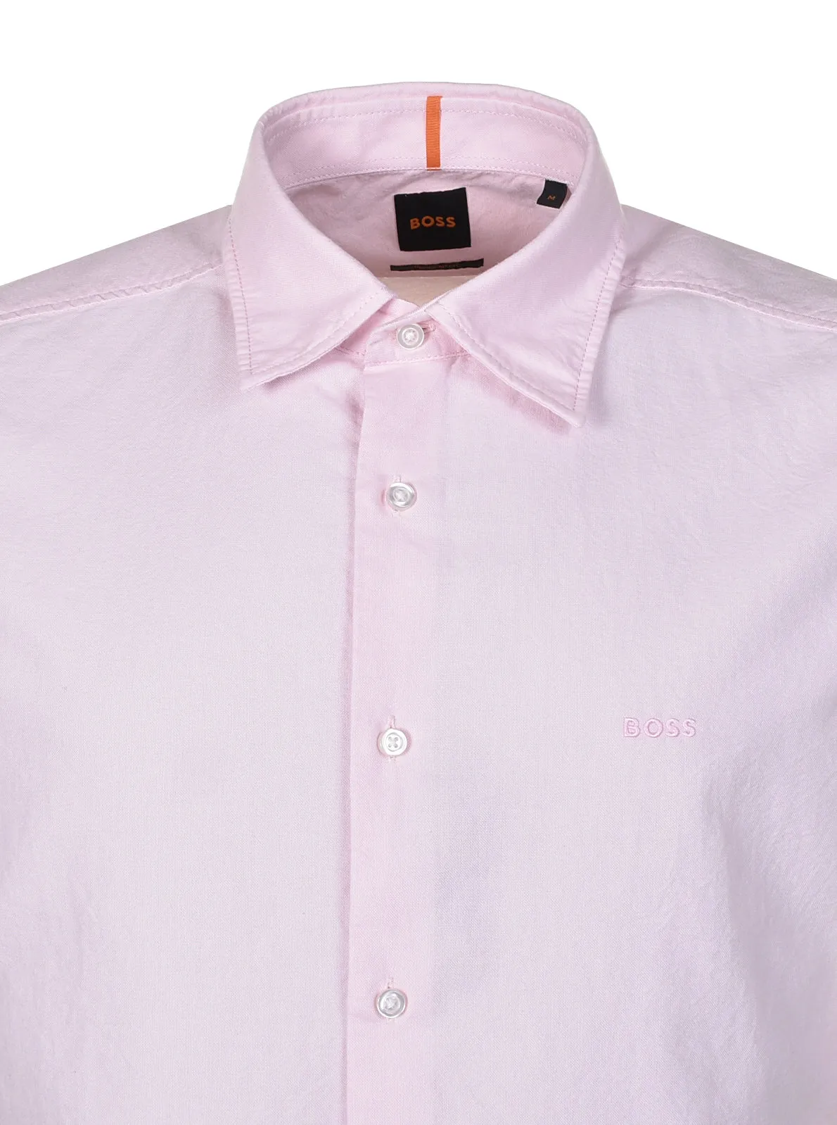 Rash Short Sleeve Oxford Shirt Light Pastel Pink sold by RAGAZZI product image thumbnail 3