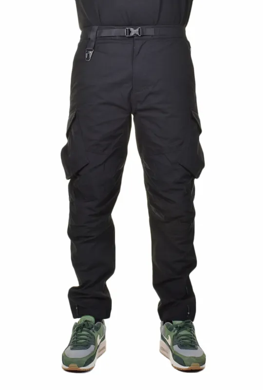 Cordura Nyco Water Repellent Cargo Travel Pants Black sold by RAGAZZI
