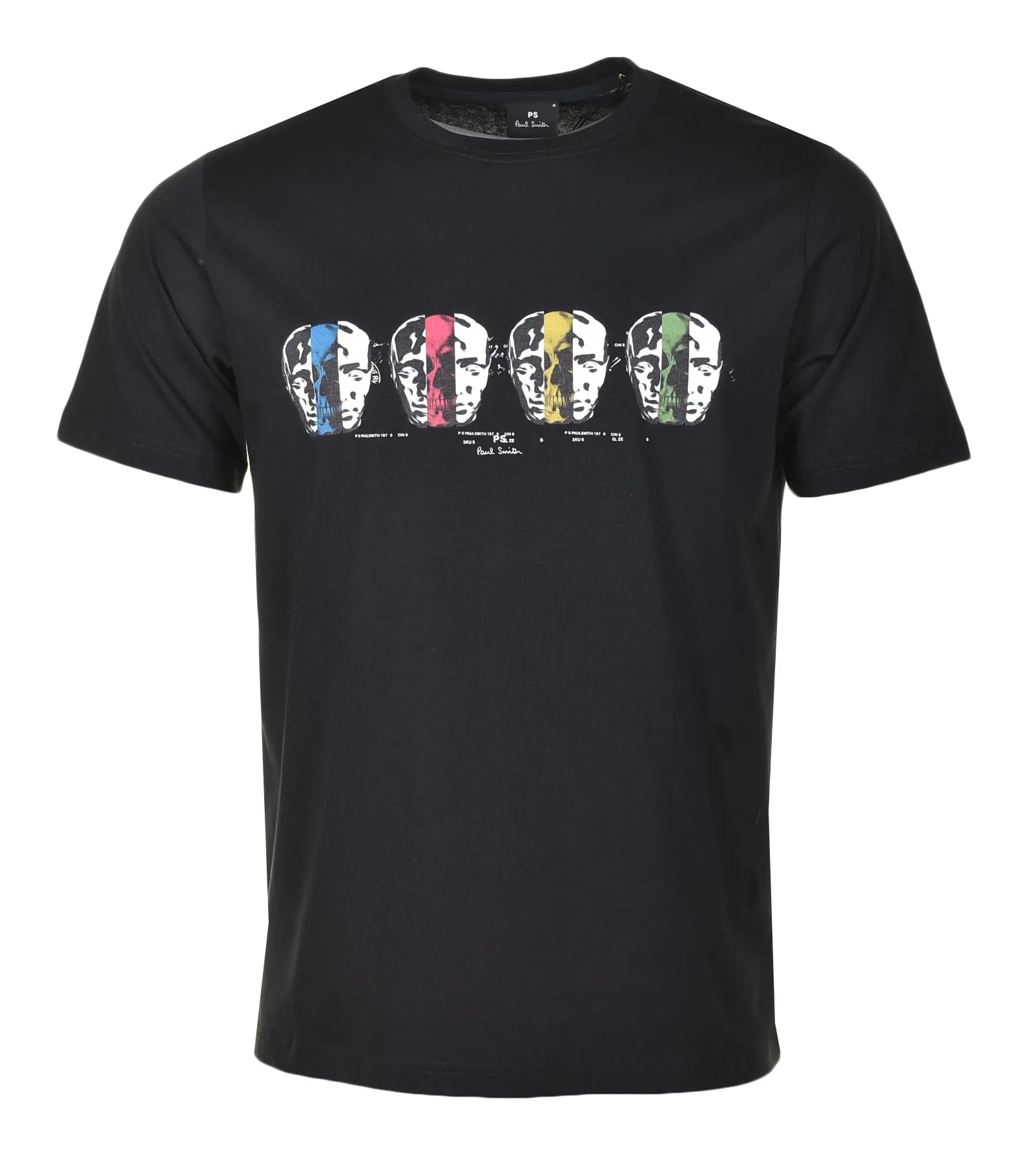 Regular Fit Faces Multi T Shirt Black sold by RAGAZZI