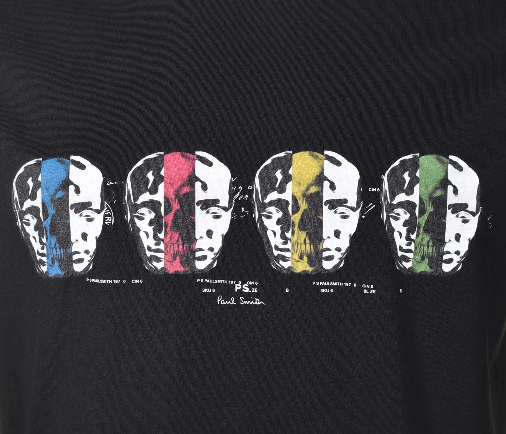 Regular Fit Faces Multi T Shirt Black sold by RAGAZZI product image thumbnail 3
