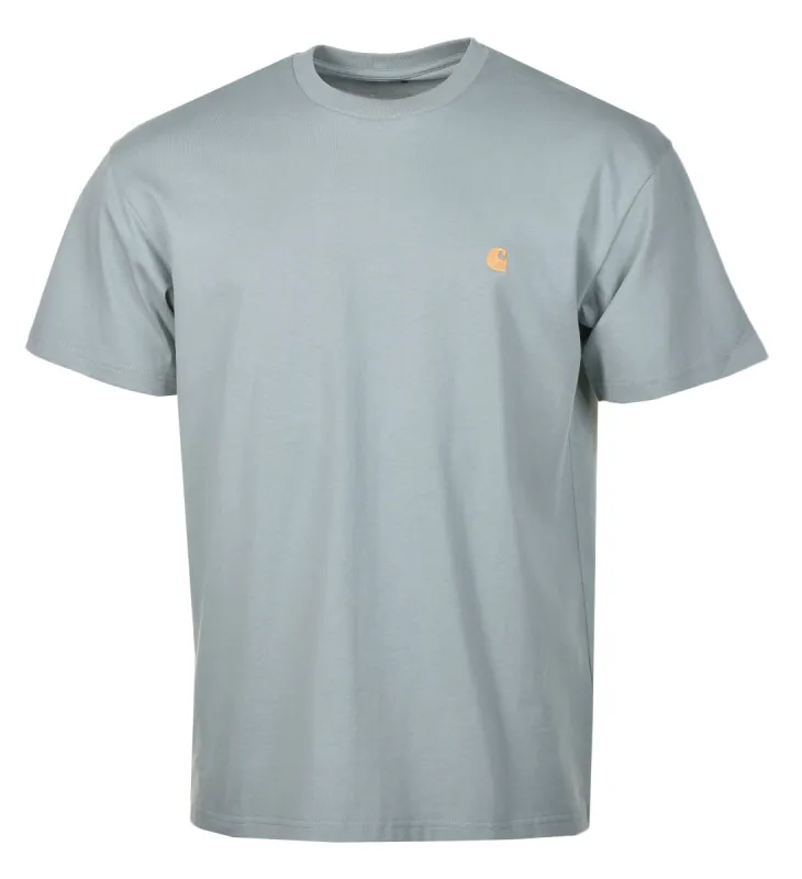 Short Sleeve Chase T Shirt Glassy Teal Gold sold by RAGAZZI