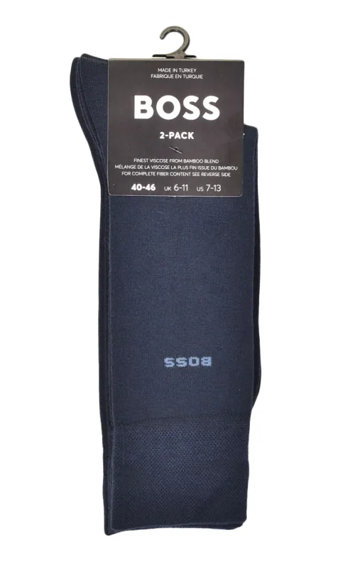 2 Pack Bamboo Socks Navy sold by RAGAZZI