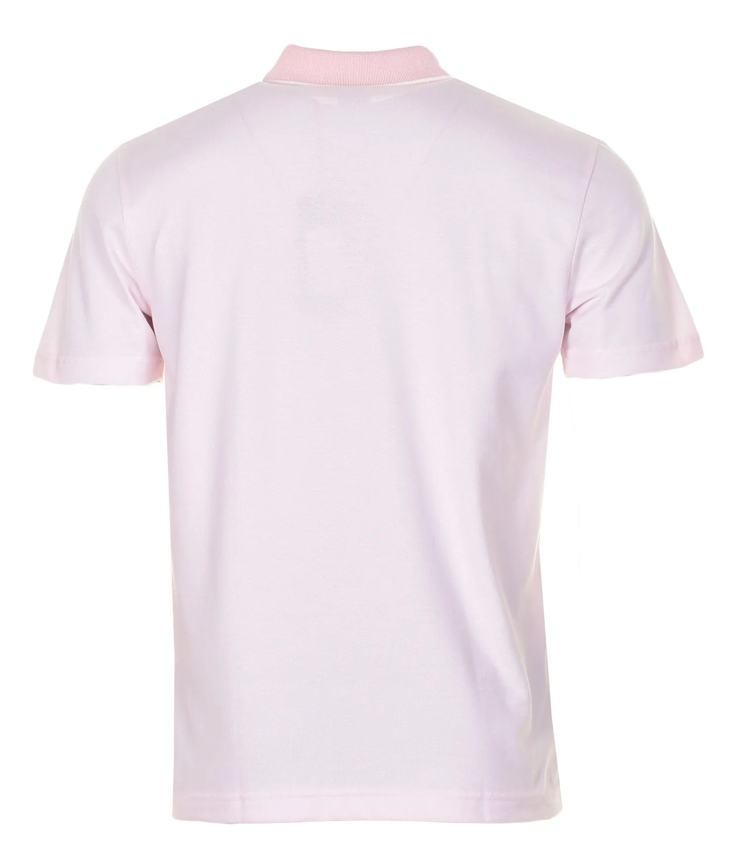 PeOxford Short Sleeve Polo Shirt 682 Light Pastel Pink sold by RAGAZZI product image thumbnail 2