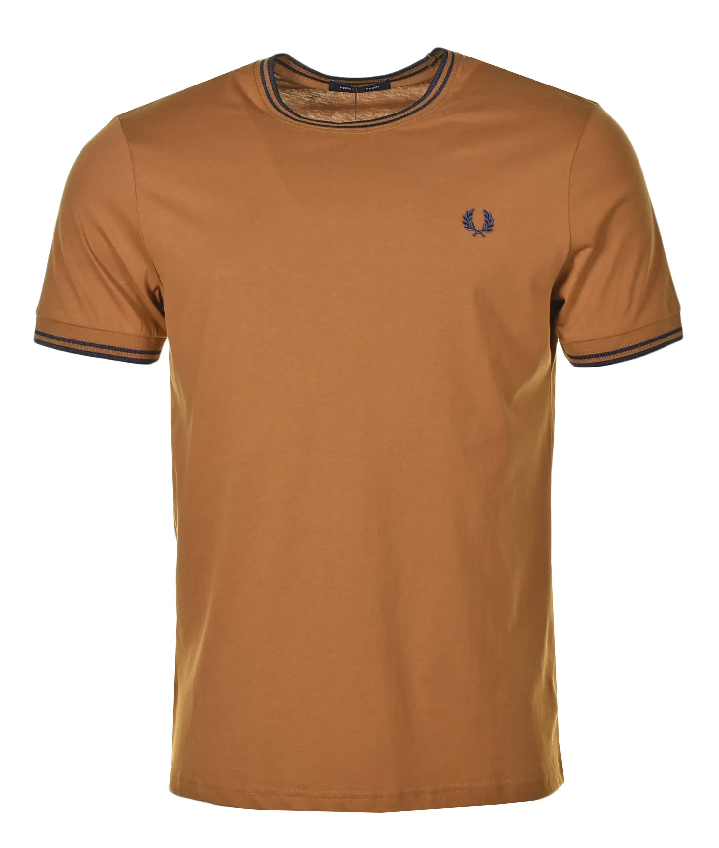 Twin Tipped T Shirt Dark Caramel sold by RAGAZZI