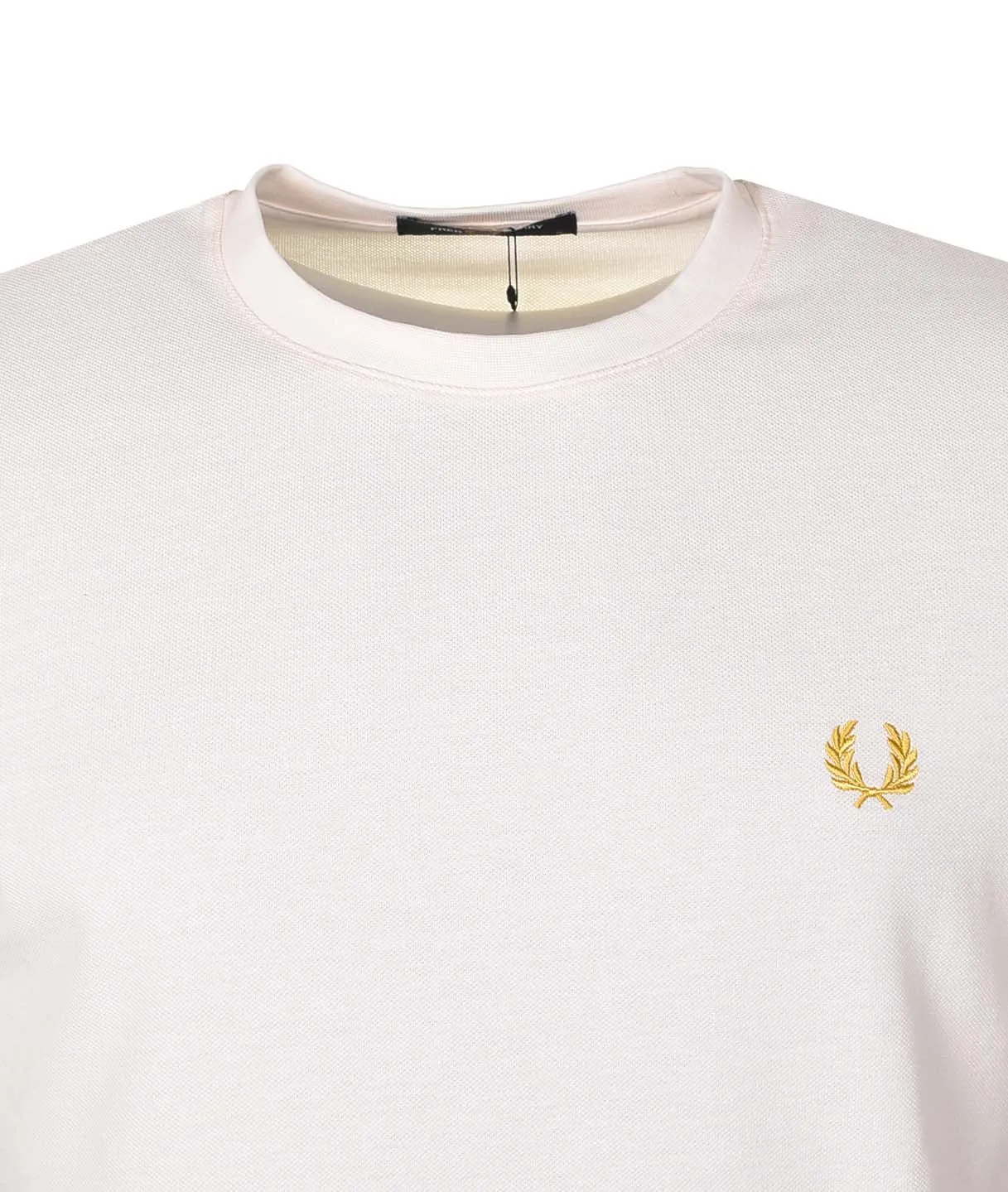 Striped Cuff Pique T Shirt Ecru sold by RAGAZZI product image thumbnail 3