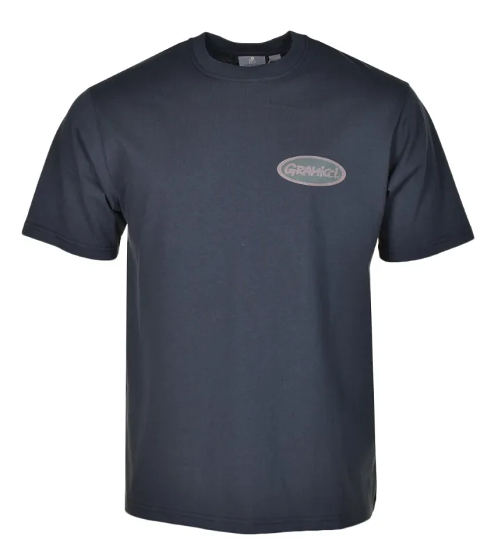 Oval Logo Tee Backprinted Black sold by RAGAZZI