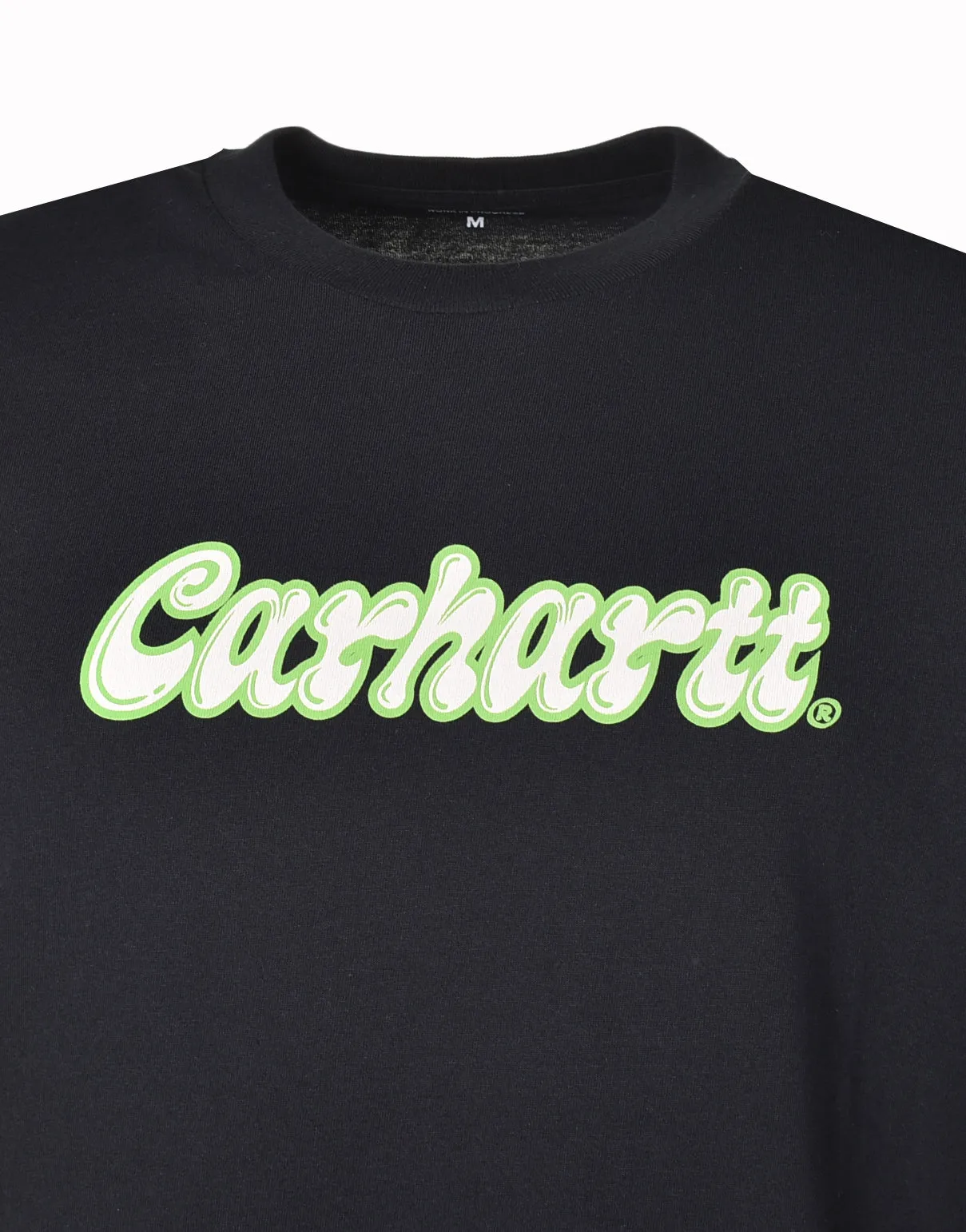 Short Sleeve Liquid Script T-Shirt Black sold by RAGAZZI product image thumbnail 3