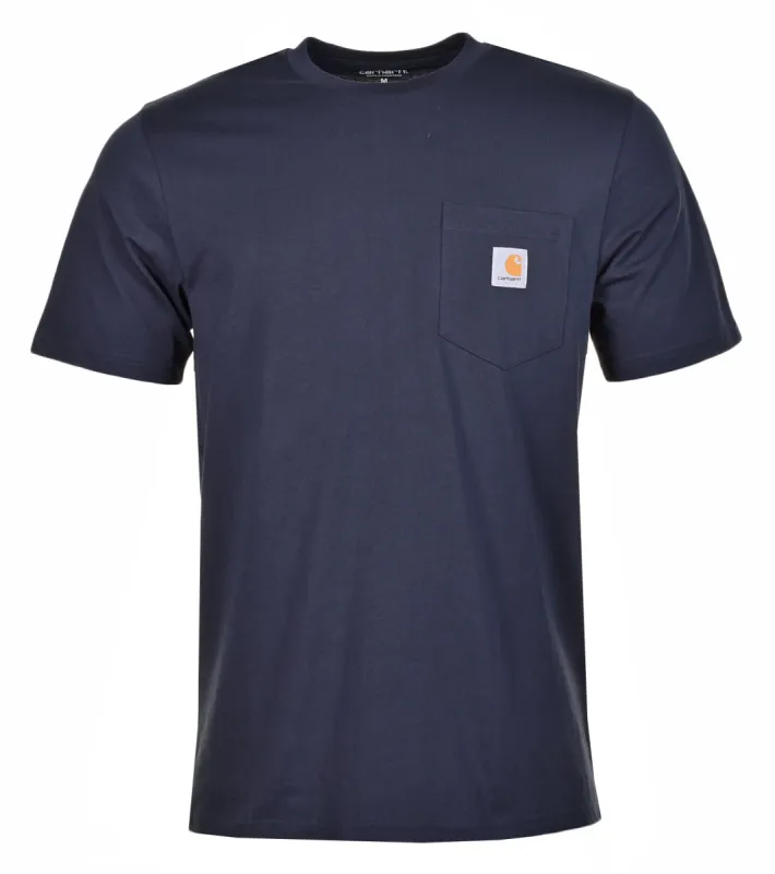 Short Sleeve Pocket T Shirt Dark Navy sold by RAGAZZI