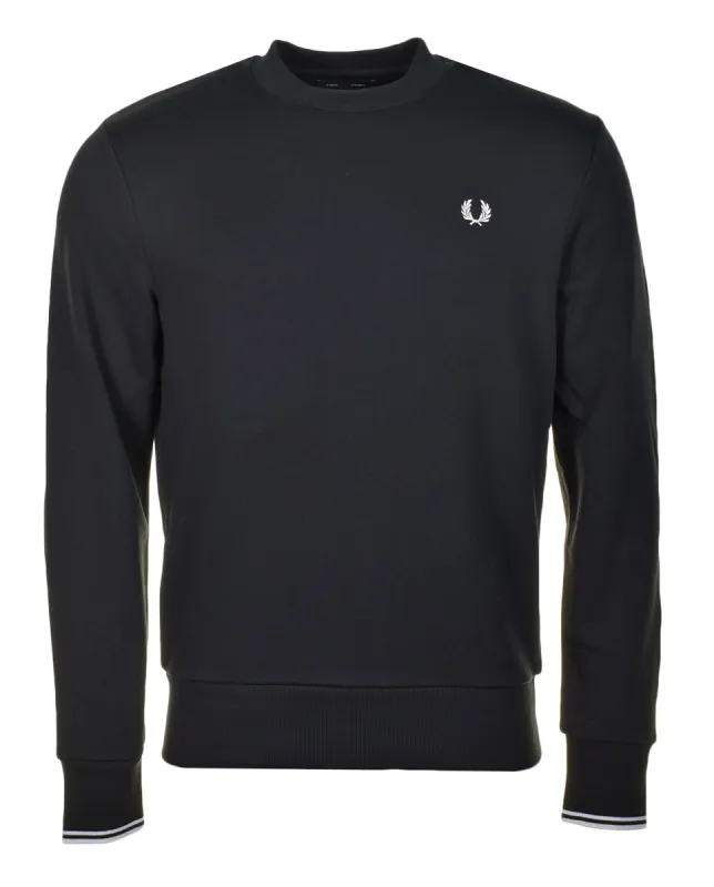 Crew Neck Sweatshirt Black sold by RAGAZZI