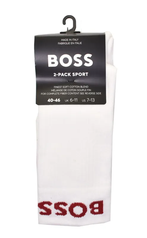 2 Pack RS Sport Socks White sold by RAGAZZI