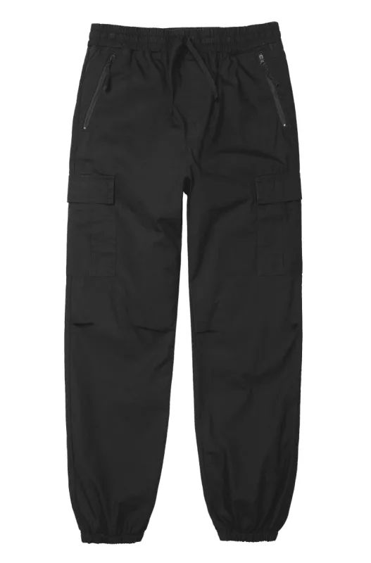 Cargo Jogger Black Rinsed sold by RAGAZZI