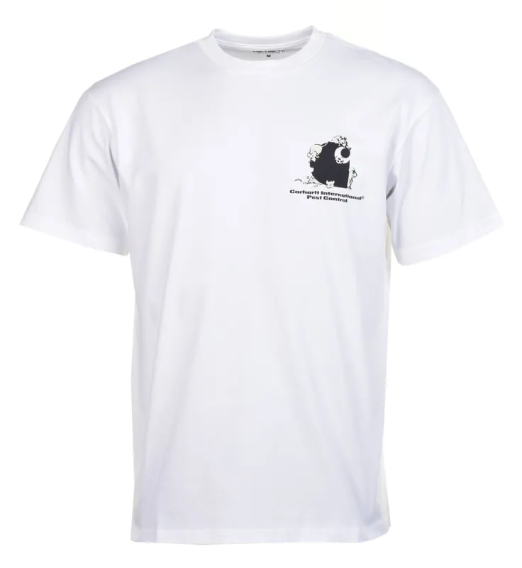 Short Sleeve Pest Control T Shirt White sold by RAGAZZI
