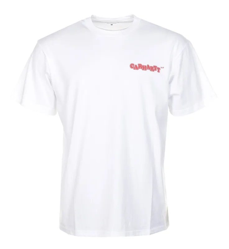 Short Sleeve Fast Food T Shirt White sold by RAGAZZI