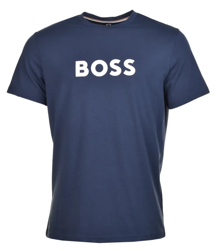Beachwear Logo T Shirt Navy made by Hugo Boss