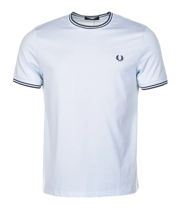 Twin Tipped T Shirt Light Ice Midnight Blue sold by RAGAZZI