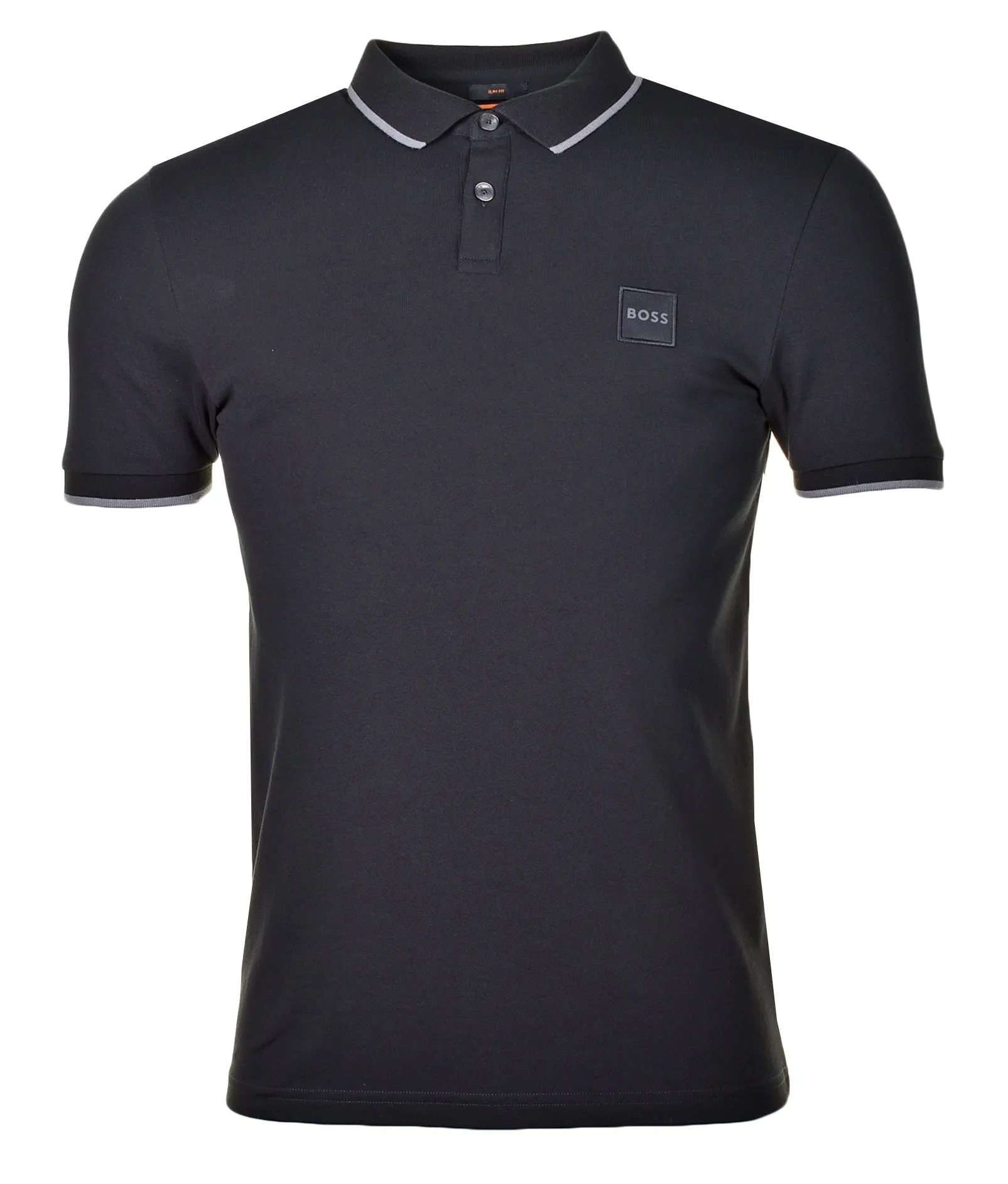 Passertip Short Sleeve Polo Shirt Black sold by RAGAZZI