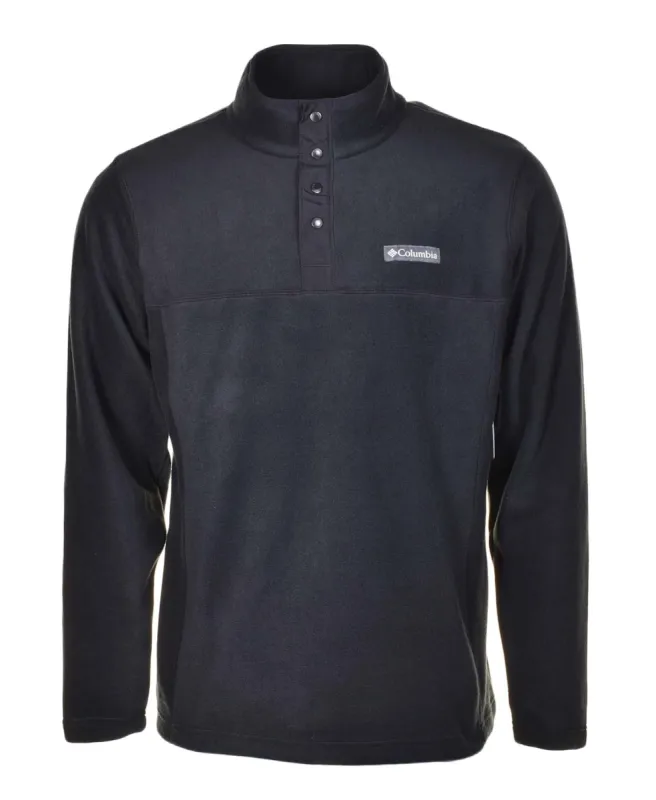 Steens Mountain Half Snap 2 Fleece Black sold by RAGAZZI