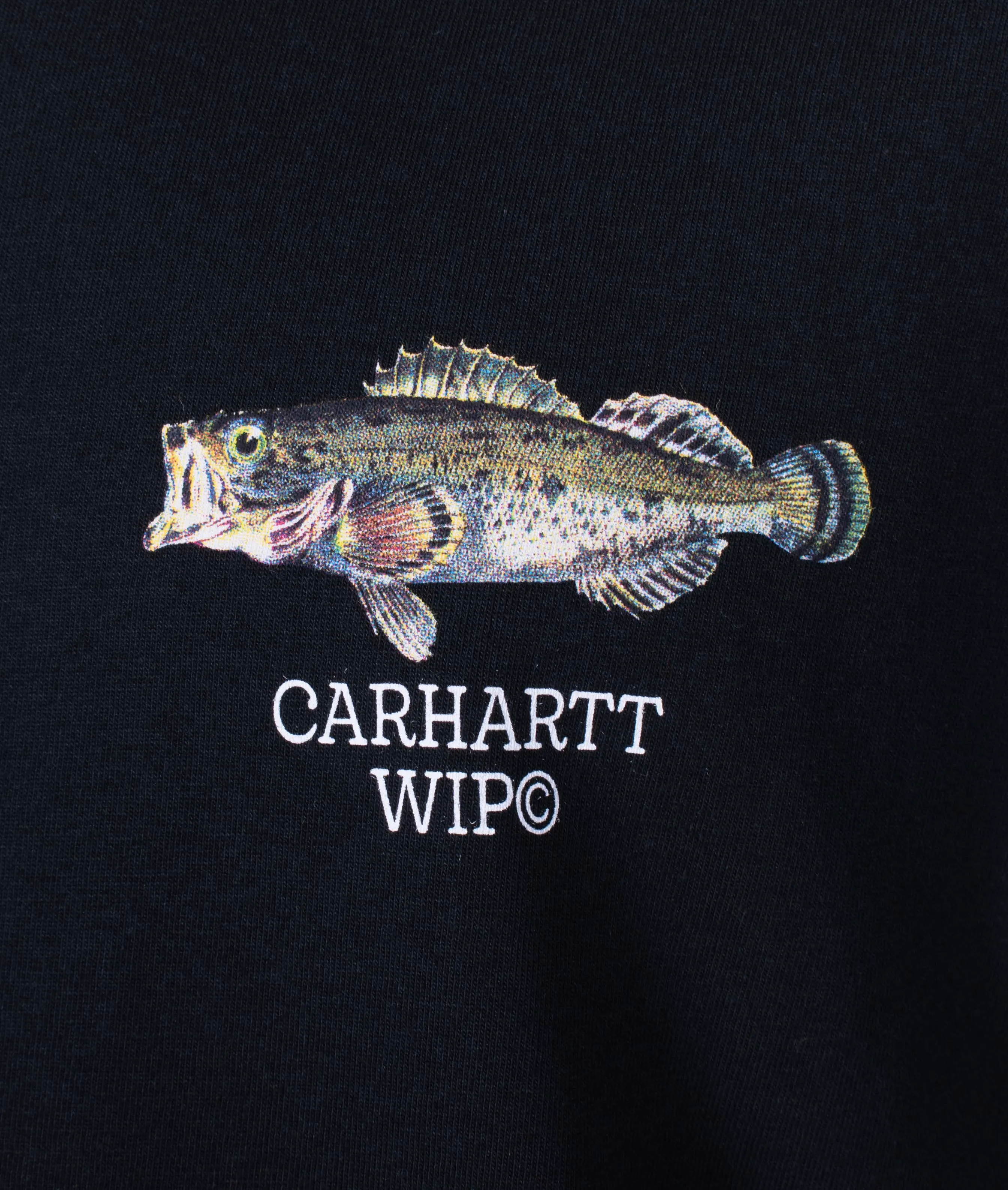 Short Sleeve Fish T Shirt Black sold by RAGAZZI product image thumbnail 3