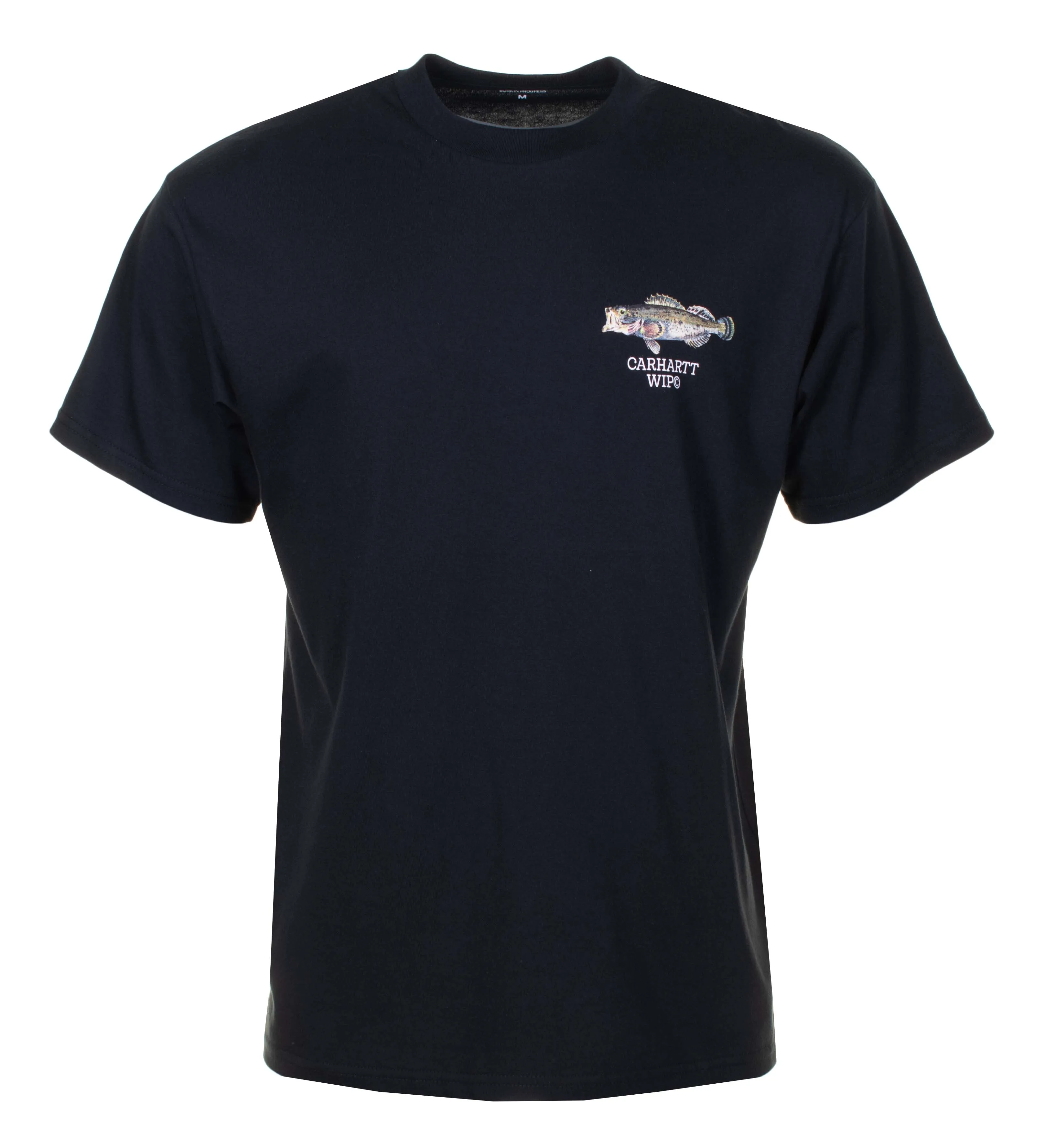 Short Sleeve Fish T Shirt Black sold by RAGAZZI