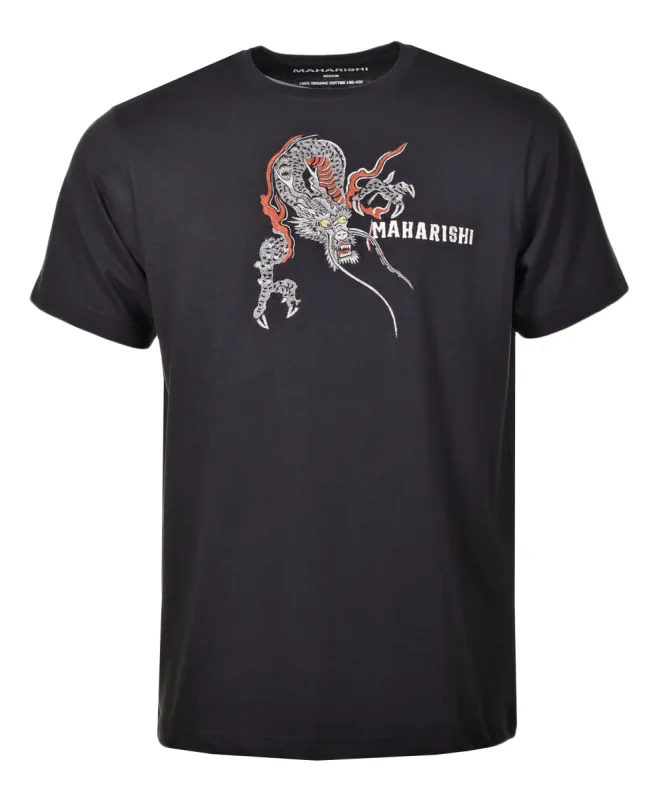 Sue-Ryu Dragon T-shirt Black sold by RAGAZZI