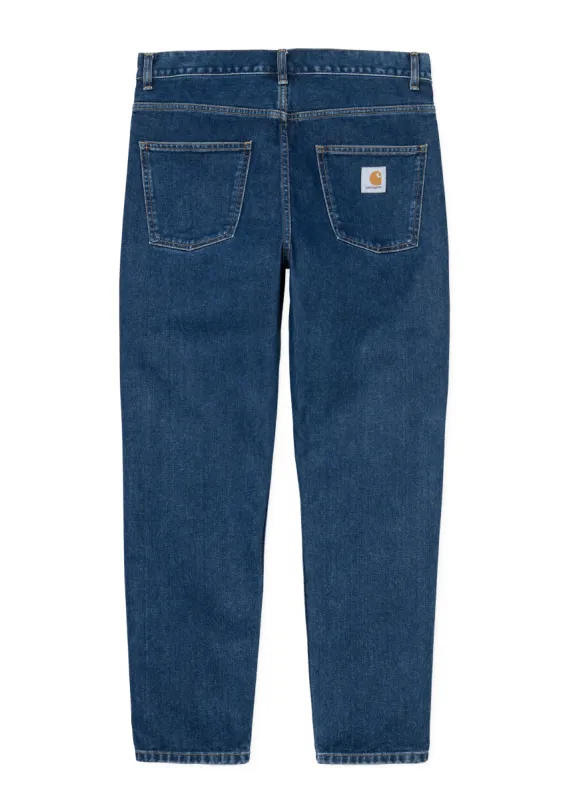 Newel Pant Maitland Denim Blue Stone Washed sold by RAGAZZI