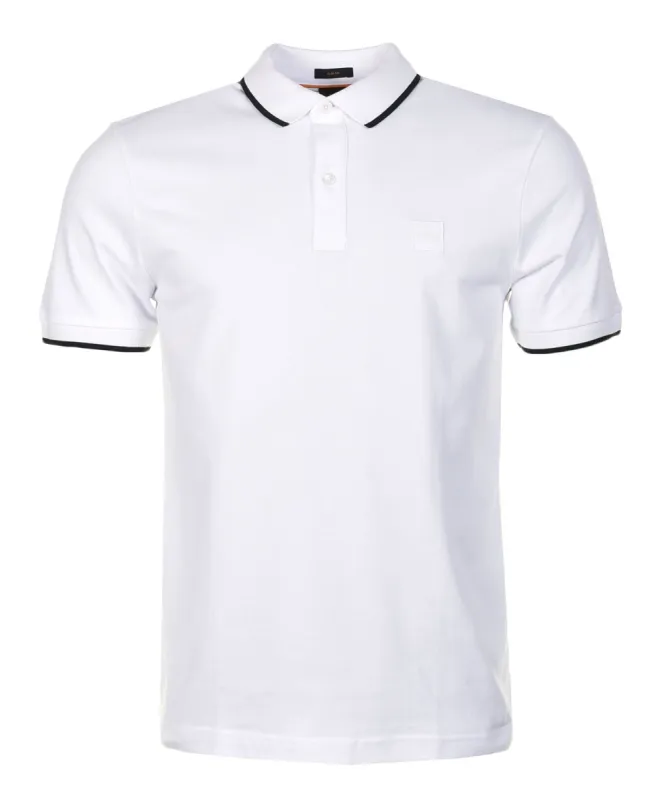 Passertip Short Sleeve Polo Shirt White sold by RAGAZZI
