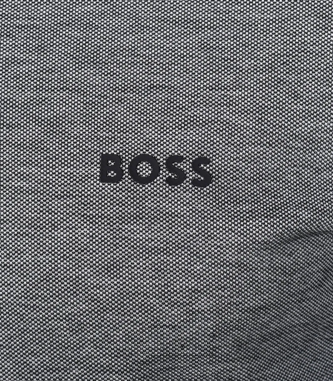 PeOxford Long Sleeve Polo Shirt Black sold by RAGAZZI product image thumbnail 4