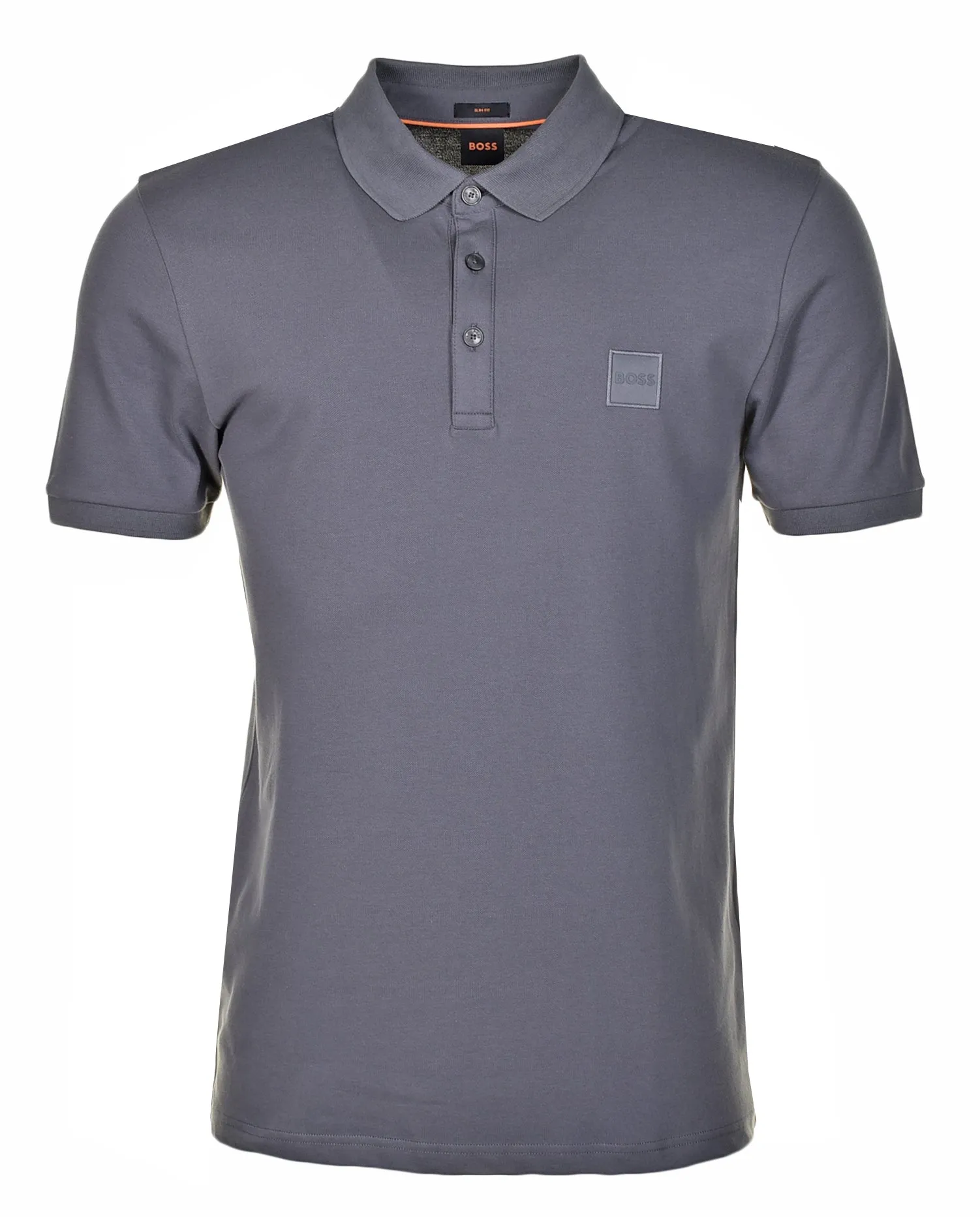 Passenger Short Sleeve Polo Shirt 022 Dark Grey sold by RAGAZZI