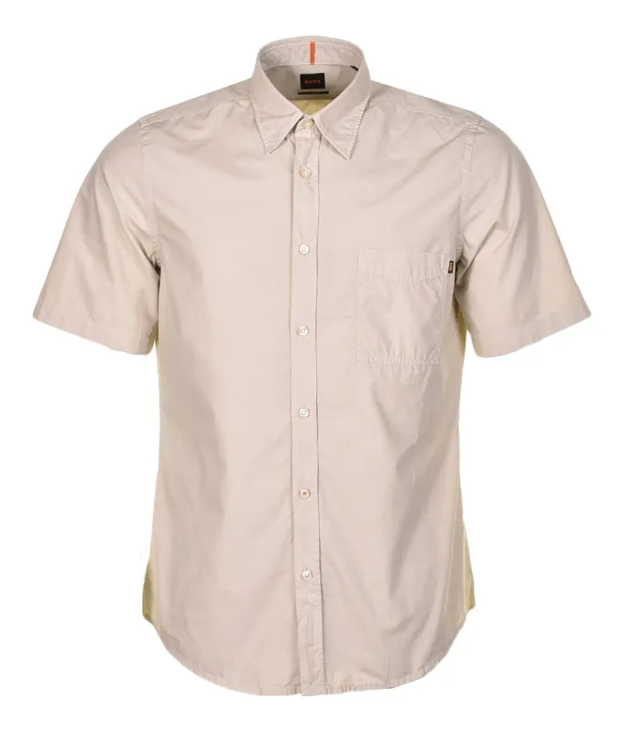 Relegant Short Sleeve Shirt Light Beige sold by RAGAZZI