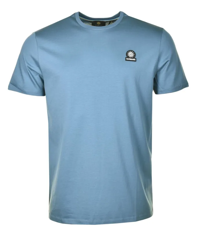 Badge Logo T Shirt Teal sold by RAGAZZI