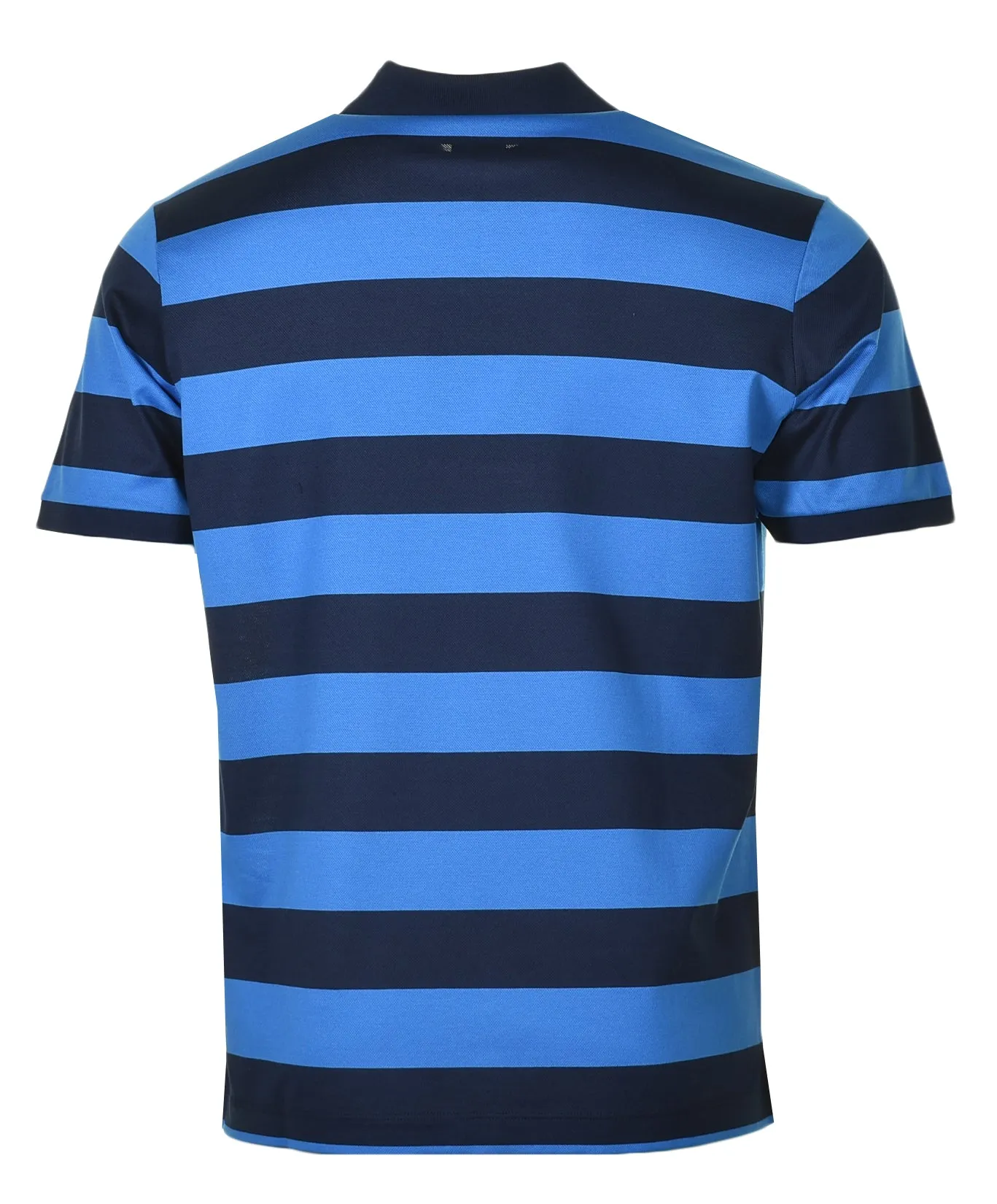 Short Sleeve Stripe Polo Shirt Bright Blue sold by RAGAZZI product image thumbnail 2