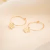 Gold Filled Dainty Butterfly Hoops sold by RG