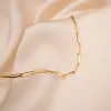 14k Diamond Toggle Paperclip Necklace .10 CTW sold by RG