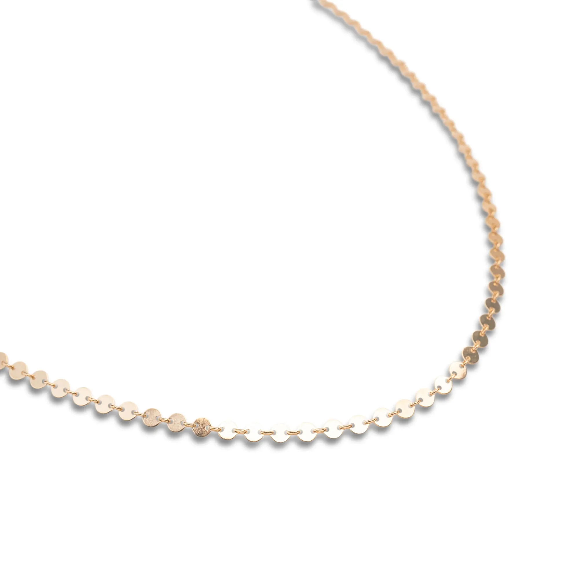 Gold Circles Necklace sold by RG