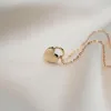 14k Padlock Heart Necklace sold by RG