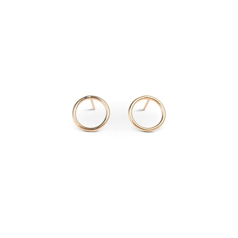 Gold Filled Full Moon Studs sold by RG