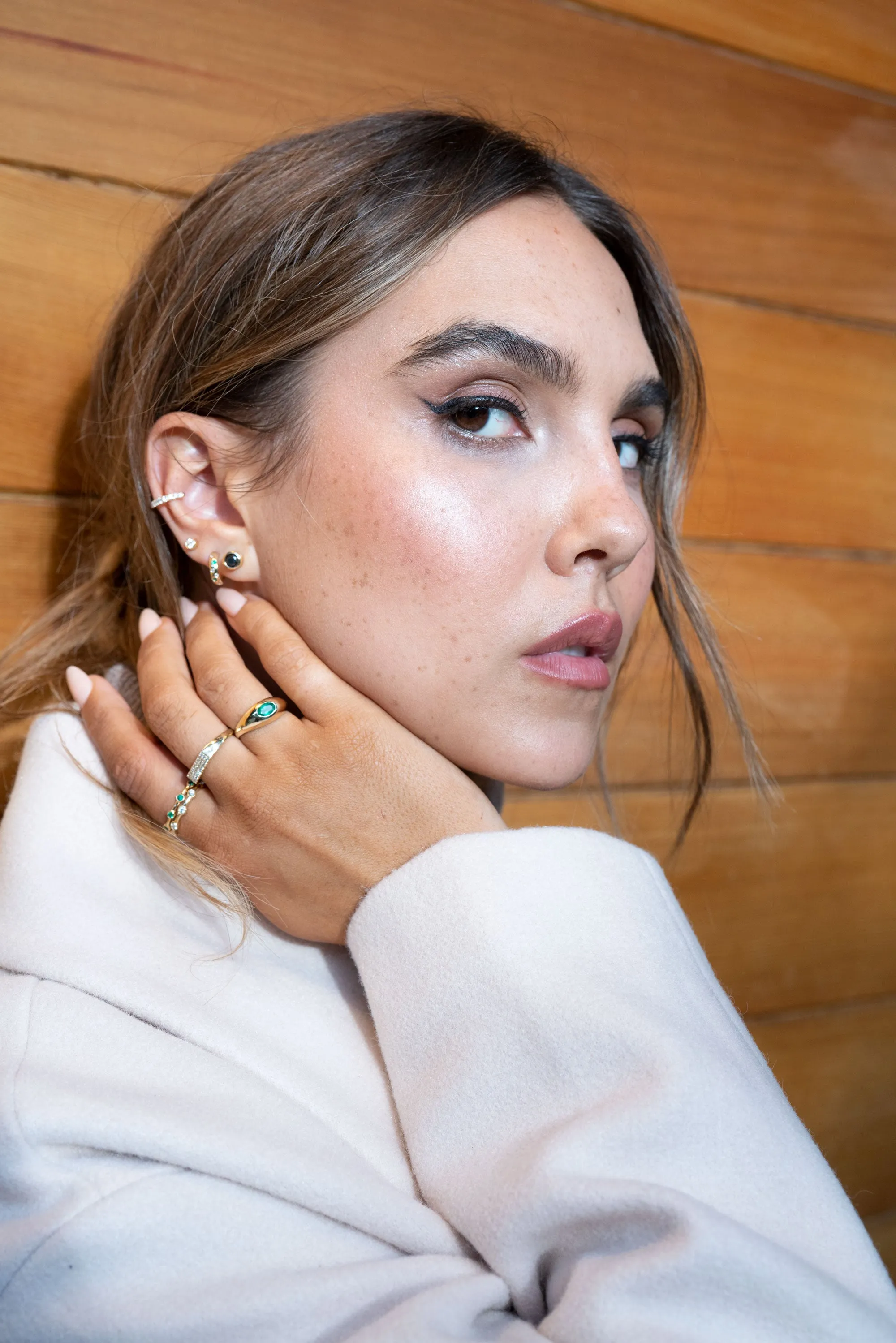 14k Diamond Bezel Studs .25 CTW sold by RG product image thumbnail 5