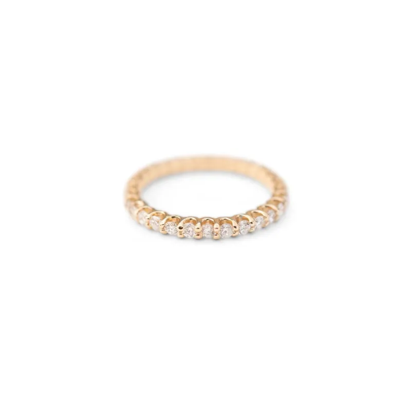 14k Diamond Eternity Ring | .75 CTW sold by RG