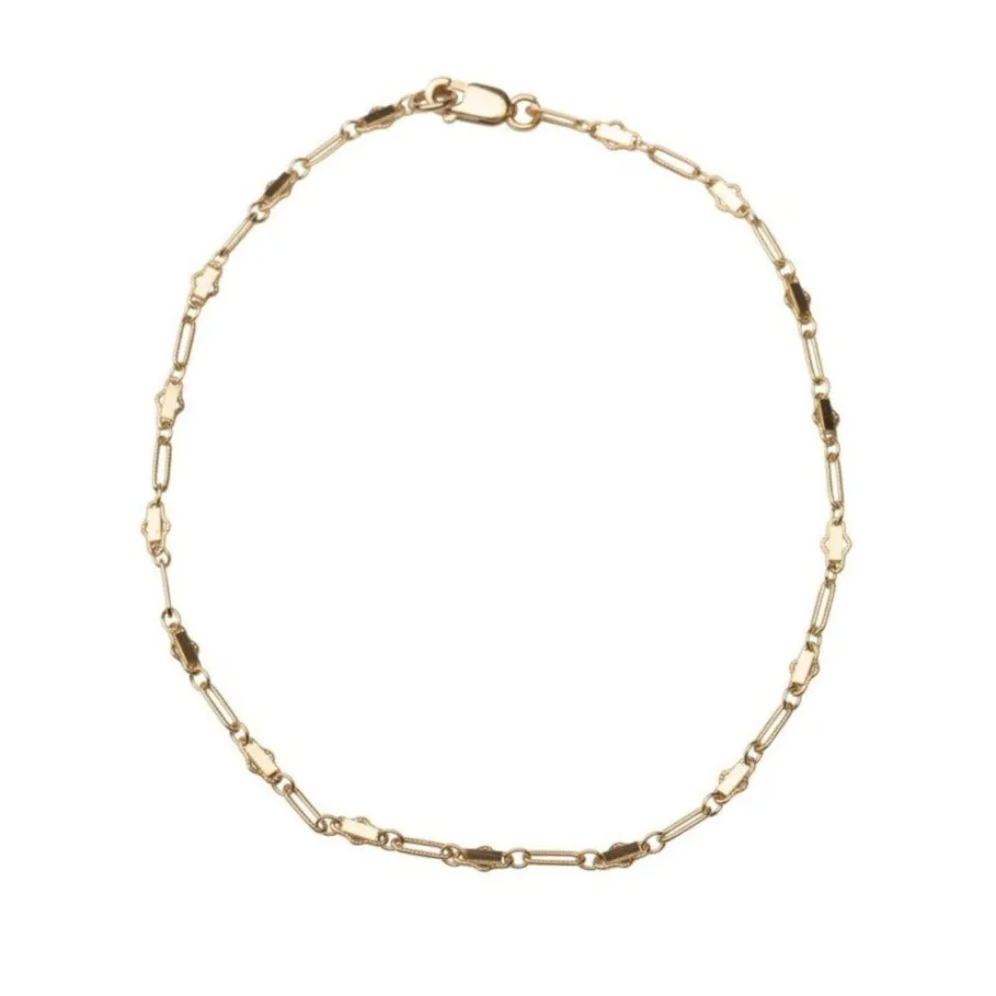 Gold Filled Coffee Bean Bracelet sold by RG